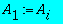 A[1] := A[i]