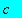 c